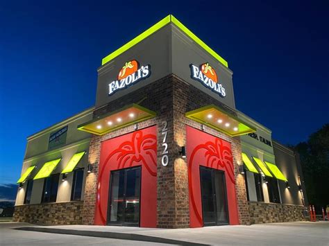 Fazoli's restaurant - Fazoli's first standalone restaurant location in the Valley since 2008. This Fazoli's replaces the former Arby’s at Mesa Riverview near Loop 202 Red Mountain and Dobson Road.